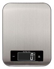 10kg Digital Kitchen Scales Stainless Steel Silver Food Weighing Scale Tare Slim Keuken Scales price