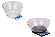 Electronic Digital 5000/1g Kitchen Cooking Black/White With Bowl Weighing Scales Keuken Scales price