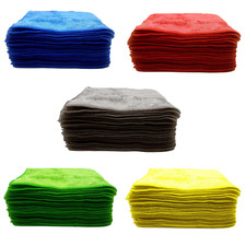 Microfibre Cloths Cleaning Drying 40x40 Kitchen Car Window Home Duster Large 10 Auto Reiniging Cloths price