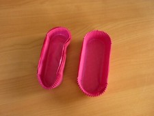 Lot van 40 fuchsia roze bakpapier papieren eclair bakvormen Bakvormen price