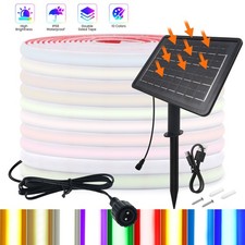 Outdoor Solar LED Stripe Lights Waterproof Flexible Tape Garden Xmas Decor Lamp Outdoor Verlichting price