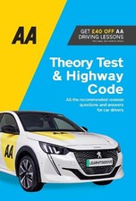 AA Theory Test & Highway Code (Paperback) AA Driving Books Theory Boeken price