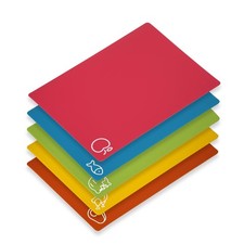 Goodluck 5 Pieces Flexible Cutting Boards, BPA Free Plastic Cutting Boards for K Cutting Boards price