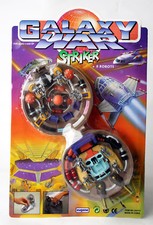 RARE VINTAGE 90'S GALAXY WAR STRIKER SPACE ROBOTS EUGENE HINSTAR NEW SEALED ! Robots & Space Speelgoed price