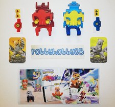 SPACE ROBOTS COMPLETE SET 2 FIGURES + PAPERS KINDER JOY SURPRISE EGG TOYS 2022 Robots & Space Speelgoed price
