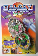 RARE VINTAGE 90'S GALAXY WAR STRIKER SPACE ROBOTS EUGENE HINSTAR NEW SEALED ! Robots & Space Speelgoed price