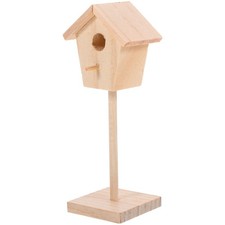 Bird House -landscape Birdcage Decor Houses to Paint Outdoor Speelgoed Houses price