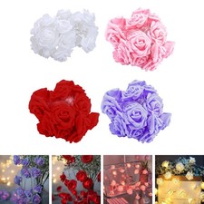 Flower String Lights Decorations Romantic Decorative Lamp Warm Lights Flowers Decoratief Lamp price