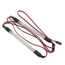 2Pack 1/10 RC Buggy Truck LED Light Bar Chassis Upgrade Decorative Lamp Strip H Decoratief Lamp price