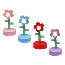 Cute Flower Table Lamp Night Light Portable Desk Lamp Decorative NightStand Lamp Decoratief Lamp price