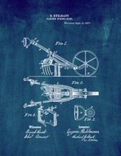 Garden Wheel-Hoes Patent Print Midnight Wheel Hoes price