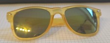 M1, Sonnenbrille UV 400 Spaß Fun, gelb   Kunststoff, Damen Herren Kinder UNISEX Kinder zonnebrillen price
