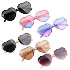 Bunte Herzform Kinder Sonnenbrille für Kinder Jungen Mädchen Brillen Rund Kinder zonnebrillen price