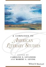 A Companion to American Literary Studies by Caroline Field Levander NEW BOOK Literary Studies price