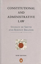Constitutional And Administrat by De Smith, Standley; Brazier, Rodney 0140134131 Constitutional Recht price