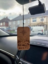 Car Accessories Wooden Car Charm Car Hanging Decoration Camping Van Life gift uk Auto Picnic-Kamperen producten price