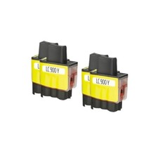 4 Yellow Ink Cartridge Compatible With Brother MFC 610CLN 610CLWN 615CL LC900 Compatibele Cartridge price