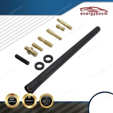 1 Pcs 7" Universal Short Car Auto Antenna AM/FM Radio Aerial Whip Black NEW Auto Radio Antenna price
