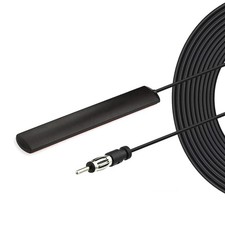 Hidden Car Radio Antenna Universal Amplified AM FM Stereo Patch for Windshield Auto Radio Antenna price