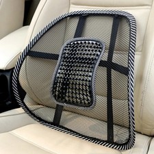 Mesh Lumbar Support Back Cushion Car Seat Office Chair Backrest Pain Relief Pad Auto Stoel Cushion price