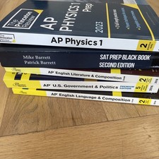 The Princeton Review & SAT Study Guide Book Lot English Exam Preparation TEOG Boeken price