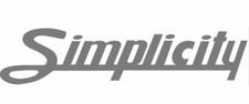 SIMPLICITY TRACTOR LAWN MOWER TRUCK WINDOW STICKER 8IN WHITE VINYL Set Of 2 Lawn Mower price