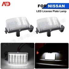 1Pair White LED License Plate Lights Lamps For Nissan 350Z GTR Infiniti G35 G37 LED Lamps price