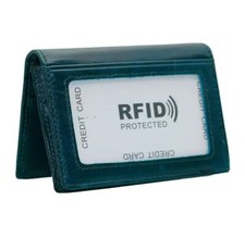 Mens Wallet, RFID Blocking Card Holder, Slim Leather Wallet with ID Window Heren kaarthouder price