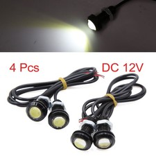 4pcs 18mm Eagle Eye LED Fog Lights Car Motor DRL Backup Bulbs White 12V 1.5W Motor Lights price