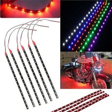 2/6PCS Waterproof DC 12V Motor LED Strip Underbody Lights For Car / MotorcycleLK Motor Lights price