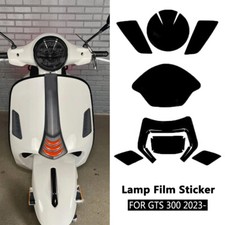 Headlight Lamp Film Instrument Tail light Sticker Deep Black For Vespa GTS300 Headlight lamp price
