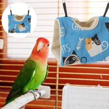 Bird Supply Cotton Hanging Hammock Warm Parrot Nest Wear Resistant Bird Bed Hammock price