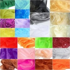 Organza Stoff Dekostoff Gardine Tisch Hochzeit Organzasäckchen Stoffe Meterware Werk Handschoenen price