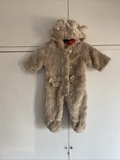 Ted Baker Baby Snowsuit Age 3-6 Months Brown Excellent Condition!! Baby Snowsuit price