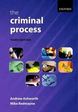 The Criminal Process, Redmayne, Mike Criminal Recht price