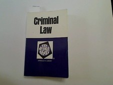 Criminal Law in a Nutshell (Nutshell Series) H. Loewy, Arnold : Criminal Recht price