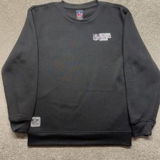 NFL National Football League Boys Sweatshirt Black Fleece Crew Neck Size 10-12 Jongens sweatshirt price