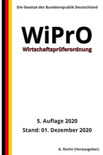 Wirtschaftsprüferordnung WiPro Code Civil G. Recht Civil Recht price