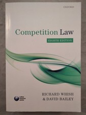 Competition Law. Whish, Richard und David Bailey: Competition Recht price