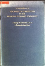 The rules of competition in the European economic community: a study of substant Competition Recht price