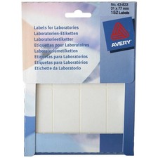 Avery 152x Universal Klebe-Etiketten Weiß 31x77mm Aufkleber Labor Selbstklebend Labor Recht price