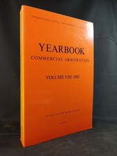 Yearbook Commercial Arbitration. Volume VIII - 1983. Sanders, Pieter: Commercial Recht price