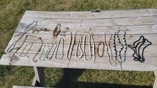 Vintage Costume Jewelery Necklaces 17 Necklace Lot Pearl's Gold Leaf Chains Costume Ketting price