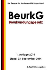 Beurkundungsgesetz (BeurkG).New 9781502480699 Fast Free Shipping<| Administrative Recht price