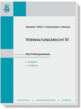 Karl-Edmund Hemme Verwaltungsrecht III: Das Prüfungswissen für Stud (Paperback) Administrative Recht price