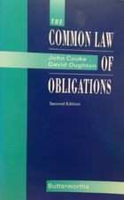 Common Law of Obligations, Oughton, David Recht of Obligations price