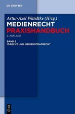 IT-Recht und Medienstrafrecht by Artur-Axel Wandtke, Matthias... - 9783110248746 IT Recht price