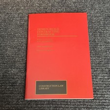 Design-Build Contracting Formbook 2000 Supplement Construction Law Library Zoning - Construction - Tender Recht price