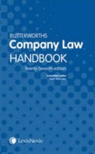 Butterworths Company Recht Handbuch Taschenbuch Keith Company Recht price