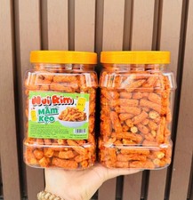 Fried Crispy Macaroni with Fish Sauce Glaze Asian Snack - Nui Rim Mam Keo Sauce price